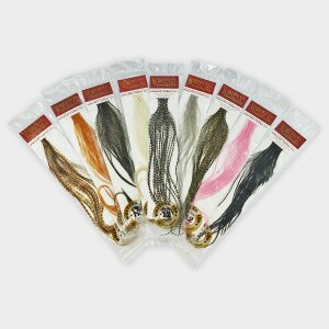 Whiting Farms #20 Dry Fly Hackle 100 Pack